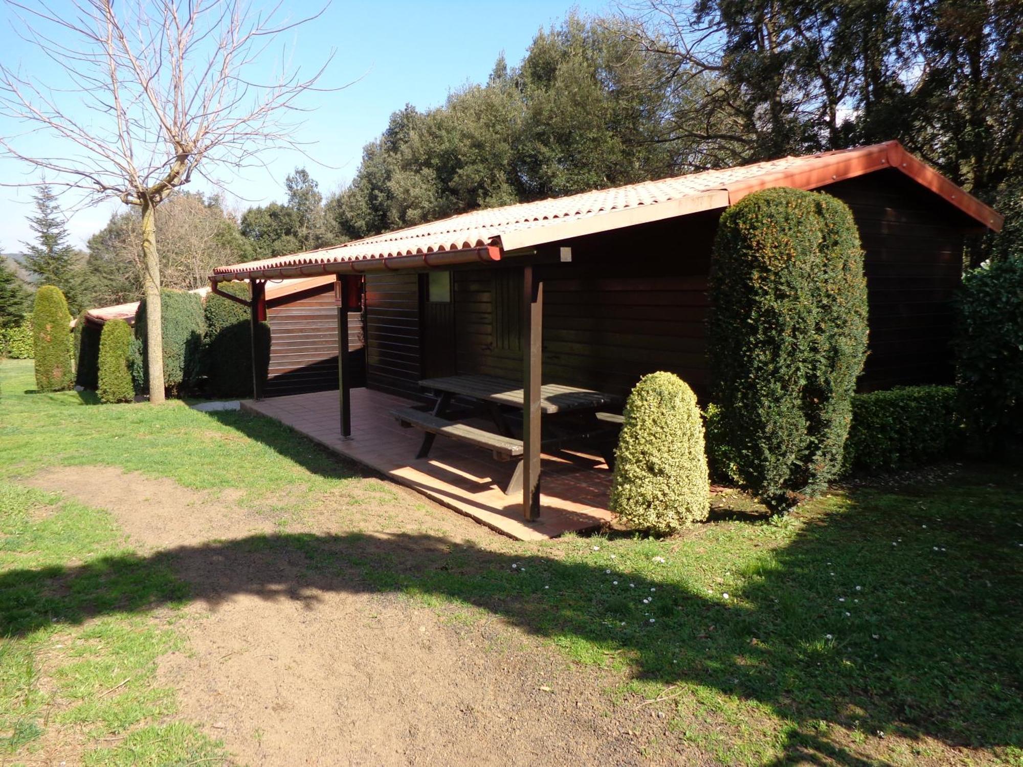 Camping Ecologic Lava Santa Pau Esterno foto